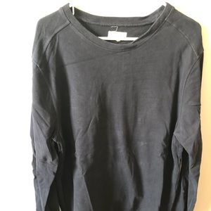 Sweatshirt, J. Crew, thick sweatshirt type materia